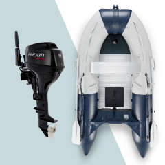 300 cm NOARD Schlauchboot mit 9,8 Parsun Motor (F9.8BMS)
