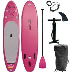 320 eXplorer SUP - Stand Up Paddle Surfboard I 320x76x15cm | pink