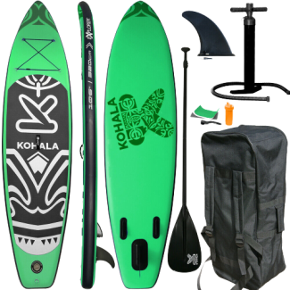 320 Kohala SUP - Stand Up Paddle Surfboard I 320x81x15cm | grün
