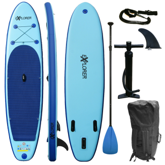 320 eXplorer SUP - Stand Up Paddle Surfboard I 320x76x15cm | blau