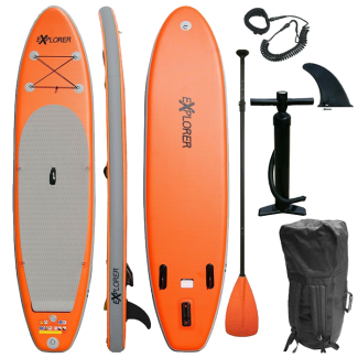 320 eXplorer SUP - Stand Up Paddle Surfboard I 320x76x15cm | orange